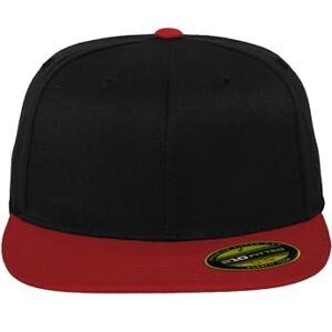 Flexfit Erwachsene Mütze Premium 210 Fitted 2-Tone, Blk/Red, S/M, 6210T Flexfit Erwachsene Mütze Premium 210 Fitted 2-Tone, Blk/Red, S/M, 6210T