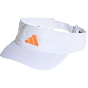 adidas Unisex Visor Climacool, White/Pure Orange, XS-S adidas Unisex Visor Climacool, White/Pure Orange, XS-S