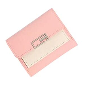 ZXSXDSAX Wallet for Women Small Wallet Female Short Foldable Personality Student Cute Mini Fashion Wallet Coin Purse Designer Wallet(Color:Pink) ZXSXDSAX Wallet for Women Small Wallet Female Short Foldable Personality Student Cute Mini Fashion Wallet Coin Purse Designer Wallet(Color:Pink)