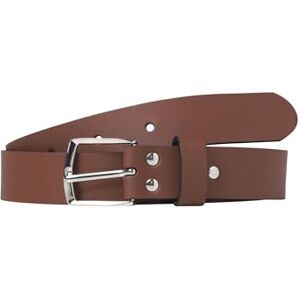 JACK & JONES Men's Jacnoor Synthetic Belt, Cognac, 80 cm JACK & JONES Men's Jacnoor Synthetic Belt, Cognac, 80 cm