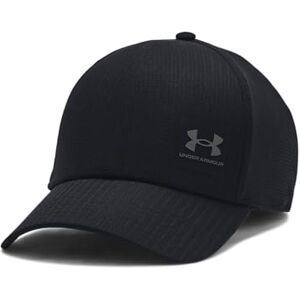 Under Armour Men's Iso-Chill ArmourVent Stretch, Breathable, Light and Durable Men's Cap, Running Hat with Pre-Curved Visor and Cooling Vents Black Under Armour Men's Iso-Chill ArmourVent Stretch, Breathable, Light and Durable Men's Cap, Running Hat with Pre-Curved Visor and Cooling Vents Black