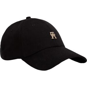 Tommy Hilfiger Women’s Elevated Chic Cap with Logo, Black (Black), One Size Tommy Hilfiger Women’s Elevated Chic Cap with Logo, Black (Black), One Size