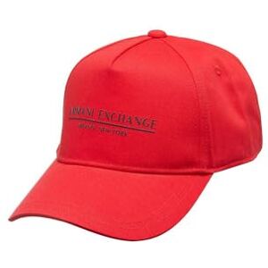 Armani Exchange Men's Essential Milano/New York Logo Lettering Baseball Cap, Red/Blue, One Size Armani Exchange Men's Essential Milano/New York Logo Lettering Baseball Cap, Red/Blue, One Size