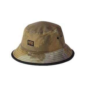 G-STAR Men's Camo bucket hat, Multicolour (tobacco blurry camo D23778-D326-G143), M G-STAR Men's Camo bucket hat, Multicolour (tobacco blurry camo D23778-D326-G143), M