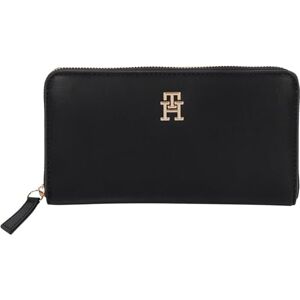 Tommy Hilfiger Women’s Logo Tape Purse with Zip, Black (Black), One Size Tommy Hilfiger Women’s Logo Tape Purse with Zip, Black (Black), One Size