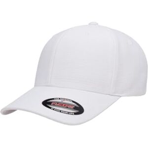Flexfit Cool & Dry Calocks Trikot Cap Baseball, White, L/XL Flexfit Cool & Dry Calocks Trikot Cap Baseball, White, L/XL