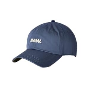G-STAR Men's Avernus RAW Artwork Baseball Cap, Blue (vintage indigo D24313-A504-G278), PC G-STAR Men's Avernus RAW Artwork Baseball Cap, Blue (vintage indigo D24313-A504-G278), PC
