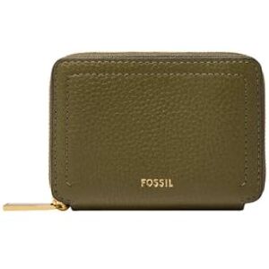 Fossil Women's Logan Bi-Fold Wallet, Green, XS Fossil Women's Logan Bi-Fold Wallet, Green, XS