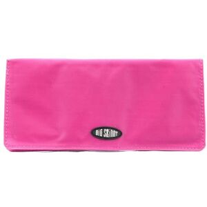 Big Skinny Women's Leather Executive Bi-Fold Checkbook Wallet, Holds Up to 40 Cards,Lightweight, Fuchsia Big Skinny Women's Leather Executive Bi-Fold Checkbook Wallet, Holds Up to 40 Cards,Lightweight, Fuchsia