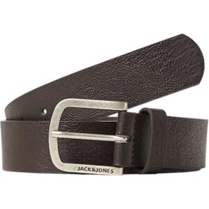 JACK & JONES Men's Jacharry Belt Noos Belt, Brown (Black Coffee Black Coffee), 90 JACK & JONES Men's Jacharry Belt Noos Belt, Brown (Black Coffee Black Coffee), 90