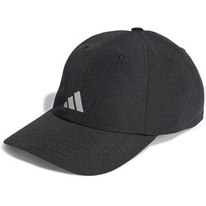 adidas Unisex Running Essentials AEROREADY Six-Panel Baseball Cap, Black/Matte Silver, ONE SIZE adidas Unisex Running Essentials AEROREADY Six-Panel Baseball Cap, Black/Matte Silver, ONE SIZE