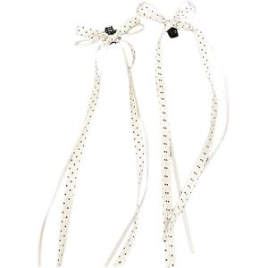 JSGHGDF Dotted Hair Clip Ribbon Bowknot Claw Clip All Matching Hairclip Girl Hair Decors Sweet Ballet Braiding Hair Claw Clip JSGHGDF Dotted Hair Clip Ribbon Bowknot Claw Clip All Matching Hairclip Girl Hair Decors Sweet Ballet Braiding Hair Claw Clip