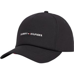 Tommy Hilfiger Men’s Foundation Soft 6 Panel Cap with Logo, Black (Black), One Size Tommy Hilfiger Men’s Foundation Soft 6 Panel Cap with Logo, Black (Black), One Size