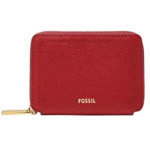 Fossil Women's Logan Accessory-Travel Wallet, Red, Small Fossil Women's Logan Accessory-Travel Wallet, Red, Small