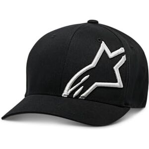 Alpinestars Men's Corp Shift 2 Flexfit Baseball Cap, Black (Black/White), Large (Manufacturer Size:Large/X-Large) Alpinestars Men's Corp Shift 2 Flexfit Baseball Cap, Black (Black/White), Large (Manufacturer Size:Large/X-Large)