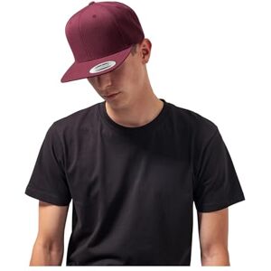 Flexfit Classic Snapback Cap, Mütze Unisex Kappe für Damen und Herren, One Size, Farbe maroon/maroon Flexfit Classic Snapback Cap, Mütze Unisex Kappe für Damen und Herren, One Size, Farbe maroon/maroon
