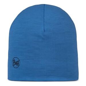 Buff , LW Merino Wool Reversible Hat Youth, Multifunctional Scarf, 100 Percent Merino Wool, Hiking, Outdoor, Sustainable, Lightweight, Thick, One Size, Blue Buff , LW Merino Wool Reversible Hat Youth, Multifunctional Scarf, 100 Percent Merino Wool, Hiking, Outdoor, Sustainable, Lightweight, Thick, One Size, Blue