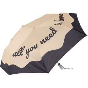 Fisura “All You Need Is Love” Folding Umbrella for Two – Automatic Open, Wind-Resistant, Compact Travel Umbrella, Large Coverage 116 cm Fisura “All You Need Is Love” Folding Umbrella for Two – Automatic Open, Wind-Resistant, Compact Travel Umbrella, Large Coverage 116 cm