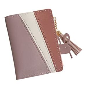 ZXSXDSAX Wallet for Women Fashion Hit Color Women Tassels Short Wallets Bags Zipper PU Leather Card Holder Pendant Coin Purse Card Cash Clutch Money Bag ZXSXDSAX Wallet for Women Fashion Hit Color Women Tassels Short Wallets Bags Zipper PU Leather Card Holder Pendant Coin Purse Card Cash Clutch Money Bag