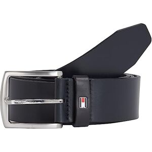 Tommy Hilfiger Men’s New Denton 4.0 Leather Belt, Blue (Midnight), 31.5 inches Tommy Hilfiger Men’s New Denton 4.0 Leather Belt, Blue (Midnight), 31.5 inches