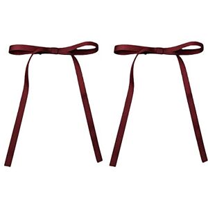 BBASILIYSD 2Pcs Candy Long Bow Hairclip Women Vintage Ribbon Tassel Bowknot Hairpin Fashion Sweet Braid Headwear Accessories Barrettes Hair BBASILIYSD 2Pcs Candy Long Bow Hairclip Women Vintage Ribbon Tassel Bowknot Hairpin Fashion Sweet Braid Headwear Accessories Barrettes Hair