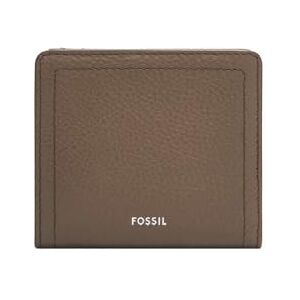 Fossil Women's Logan Bi-Fold Wallet, Grey, Small Fossil Women's Logan Bi-Fold Wallet, Grey, Small