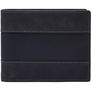 FOSSIL Men Everett Bifold, Navy, 11.4 L x 1.3 W x 8.9 cm H FOSSIL Men Everett Bifold, Navy, 11.4 L x 1.3 W x 8.9 cm H