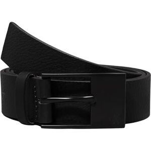 Calvin Klein Men's Classic Commercial Leather Belt, Black (Black/Black), 53,1 inches Calvin Klein Men's Classic Commercial Leather Belt, Black (Black/Black), 53,1 inches