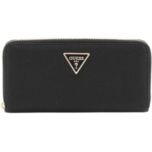 GUESS Women Laurel SLG Large Zip Around Wallet, Black, One Size GUESS Women Laurel SLG Large Zip Around Wallet, Black, One Size