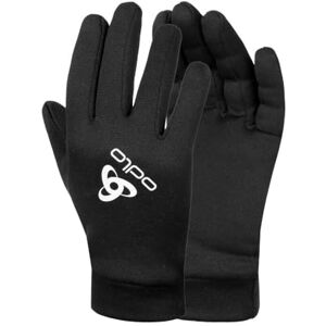 Odlo Unisex Gloves STRETCHFLEECE LINER ECO, black, XL Odlo Unisex Gloves STRETCHFLEECE LINER ECO, black, XL