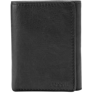 Fossil Men's Leather Trifold Wallet, Ingram Black, One size Fossil Men's Leather Trifold Wallet, Ingram Black, One size