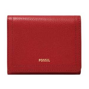 Fossil Women's Logan Tri-Fold Wallet, Red, Small Fossil Women's Logan Tri-Fold Wallet, Red, Small