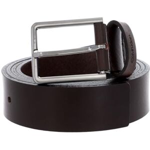 Calvin Klein Men's Essential Belt 35 mm Leather Belt, Dark Brown, 44 Calvin Klein Men's Essential Belt 35 mm Leather Belt, Dark Brown, 44