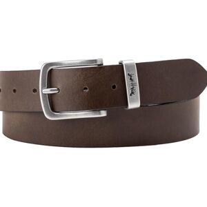 Levi's Men's Metal Two Horse Keeper Ov Normal Buckle Belt, Brown, 95 Levi's Men's Metal Two Horse Keeper Ov Normal Buckle Belt, Brown, 95