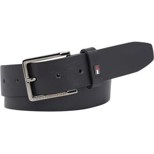 Tommy Hilfiger Men Belt Oliver Leather, Black (Black), 80 cm Tommy Hilfiger Men Belt Oliver Leather, Black (Black), 80 cm
