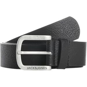 JACK & JONES Men's Jacharry Belt Noos Belt, Black (Black Detail: Jones), 42 (Manufacturer size: 95) JACK & JONES Men's Jacharry Belt Noos Belt, Black (Black Detail: Jones), 42 (Manufacturer size: 95)