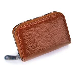 ZXSXDSAX Wallet for Women Unisex Cowhide Card Holder Coin Purse Genuine Leather Business ID Creditcard Holders Zippers Small Wallet ZXSXDSAX Wallet for Women Unisex Cowhide Card Holder Coin Purse Genuine Leather Business ID Creditcard Holders Zippers Small Wallet