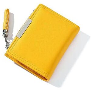 ALLYLIKE Women wallets Pu Leather Women Wallet Small Tassel Coin Purse Pocket Simple Casual Mini Female Wallet Brand Wallet Change Purse(Yellow) ALLYLIKE Women wallets Pu Leather Women Wallet Small Tassel Coin Purse Pocket Simple Casual Mini Female Wallet Brand Wallet Change Purse(Yellow)