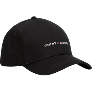 Tommy Hilfiger Men’s Foundation Panel Cotton Cap, Black (Black), One Size Tommy Hilfiger Men’s Foundation Panel Cotton Cap, Black (Black), One Size