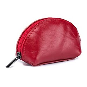 ZXSXDSAX Wallet for Women Oil Wax Genuine Leather Ladies Mini Wallet Card Key Holder Zip Coin Purse Clutch Bag Small Handbag Bag(Color:Red) ZXSXDSAX Wallet for Women Oil Wax Genuine Leather Ladies Mini Wallet Card Key Holder Zip Coin Purse Clutch Bag Small Handbag Bag(Color:Red)