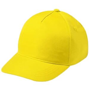 eBuyGB Unisex Kid's Adjustable Plain Hat Baseball Cap, Yellow, (Pack of 10) eBuyGB Unisex Kid's Adjustable Plain Hat Baseball Cap, Yellow, (Pack of 10)