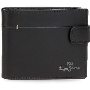 Pepe Jeans Staple Cowhide Leather Wallets Black Brown Navy Blue Various Sizes, Black, Standard Size, Vertical Portfolio Pepe Jeans Staple Cowhide Leather Wallets Black Brown Navy Blue Various Sizes, Black, Standard Size, Vertical Portfolio