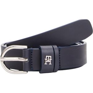 Tommy Hilfiger Women’s 2.5 cm Essential Effortless Leather Belt, Blue (Space Blue), 37.4 inches Tommy Hilfiger Women’s 2.5 cm Essential Effortless Leather Belt, Blue (Space Blue), 37.4 inches