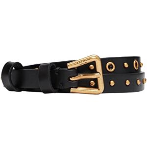 LIEBESKIND Women Pb Belt Studs Gold l, Black, Large LIEBESKIND Women Pb Belt Studs Gold l, Black, Large