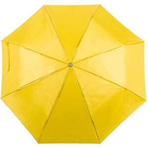 eBuyGB Unisex's Mini Folding Compact Pocket Umbrella Manual Opening Telescopic Wedding Lightweight Brolly with Carry Handle Strap and Colour Matchin Protective Sleeve, Yellow, 41 eBuyGB Unisex's Mini Folding Compact Pocket Umbrella Manual Opening Telescopic Wedding Lightweight Brolly with Carry Handle Strap and Colour Matchin Protective Sleeve, Yellow, 41