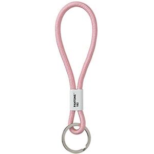Copenhagen Design Pantone Chain S, Short Key Hanger, Nylon, Light Pink, 182 C, Blue, Small 101300182 Copenhagen Design Pantone Chain S, Short Key Hanger, Nylon, Light Pink, 182 C, Blue, Small 101300182