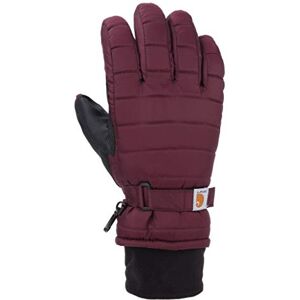 Carhartt Women's Quilts Insulated Breathable Glove with Waterproof Wicking Insert purple Medium Carhartt Women's Quilts Insulated Breathable Glove with Waterproof Wicking Insert purple Medium
