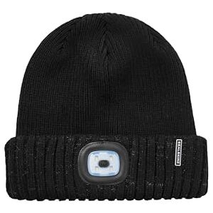 SEALSKINZ Heydon Unisex AQUASEALZ® Waterproof Cold Weather LED Roll Cuff Beanie Hat Everyday & Outdoor Activities Fleece Lining Black SEALSKINZ Heydon Unisex AQUASEALZ® Waterproof Cold Weather LED Roll Cuff Beanie Hat Everyday & Outdoor Activities Fleece Lining Black