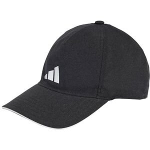 adidas Unisex AEROREADY Training Running Baseball Cap, Black/White/White, One Size adidas Unisex AEROREADY Training Running Baseball Cap, Black/White/White, One Size