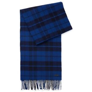 Boss Men's Stellan_33180 Scarf, Open Blue, Einheitsgröße Boss Men's Stellan_33180 Scarf, Open Blue, Einheitsgröße